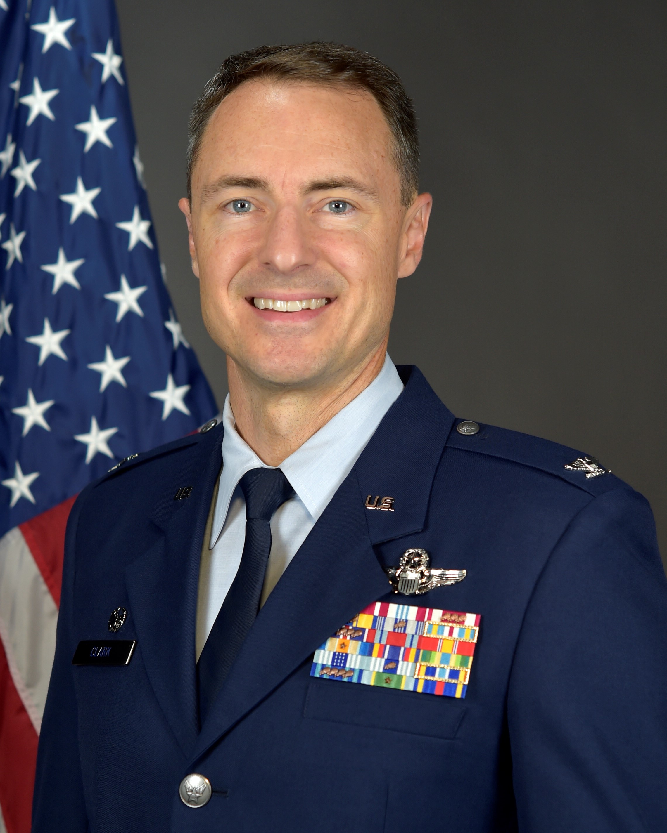 Col. Clark 144th Fighter Wing commander